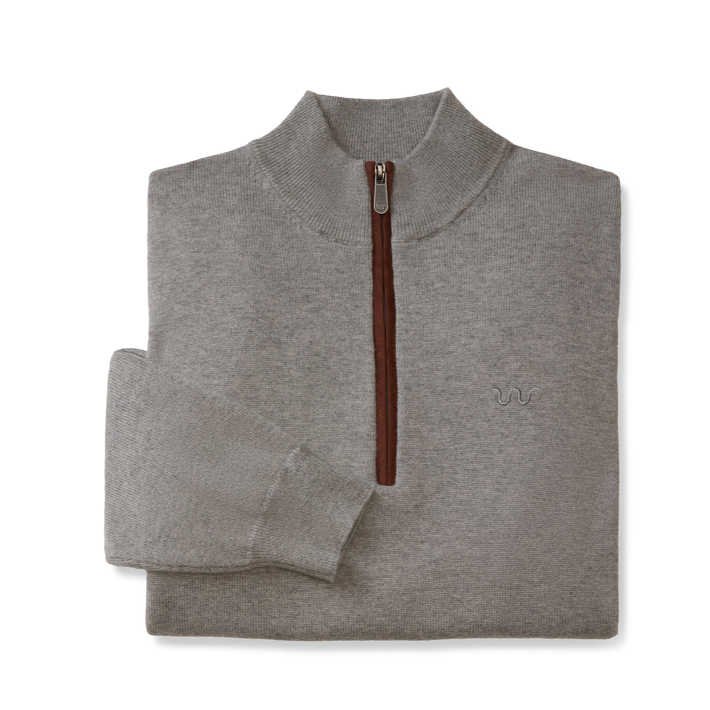 Men's Main House Quarter Zip Sweater, Heathered