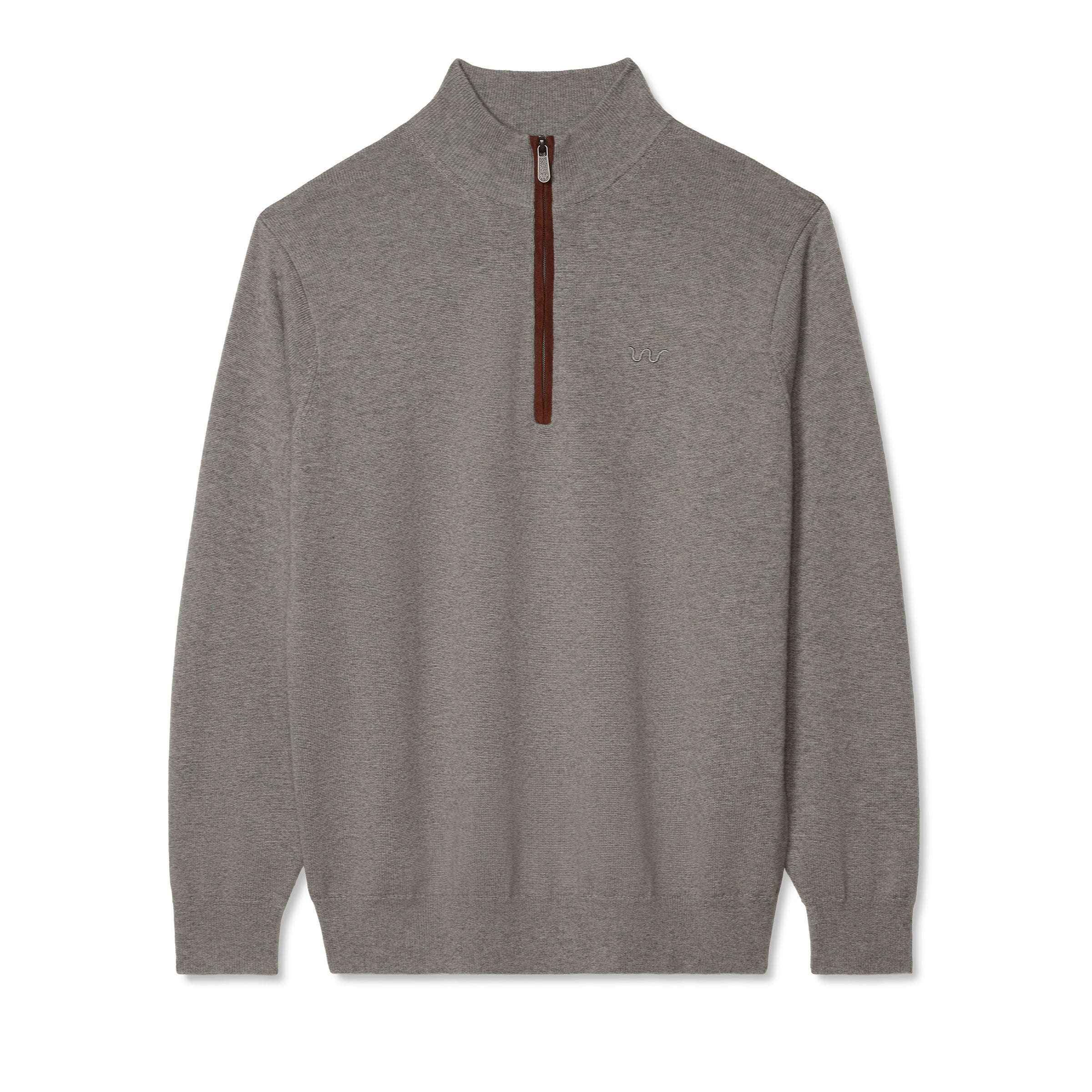 Men's Main House Quarter Zip Sweater, Heathered