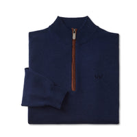 Men's Main House Quarter Zip Sweater, Heathered