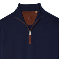 Men's Main House Quarter Zip Sweater, Heathered