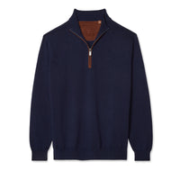 Men's Main House Quarter Zip Sweater, Heathered