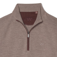 Men's Main House Quarter Zip Sweater, Heathered