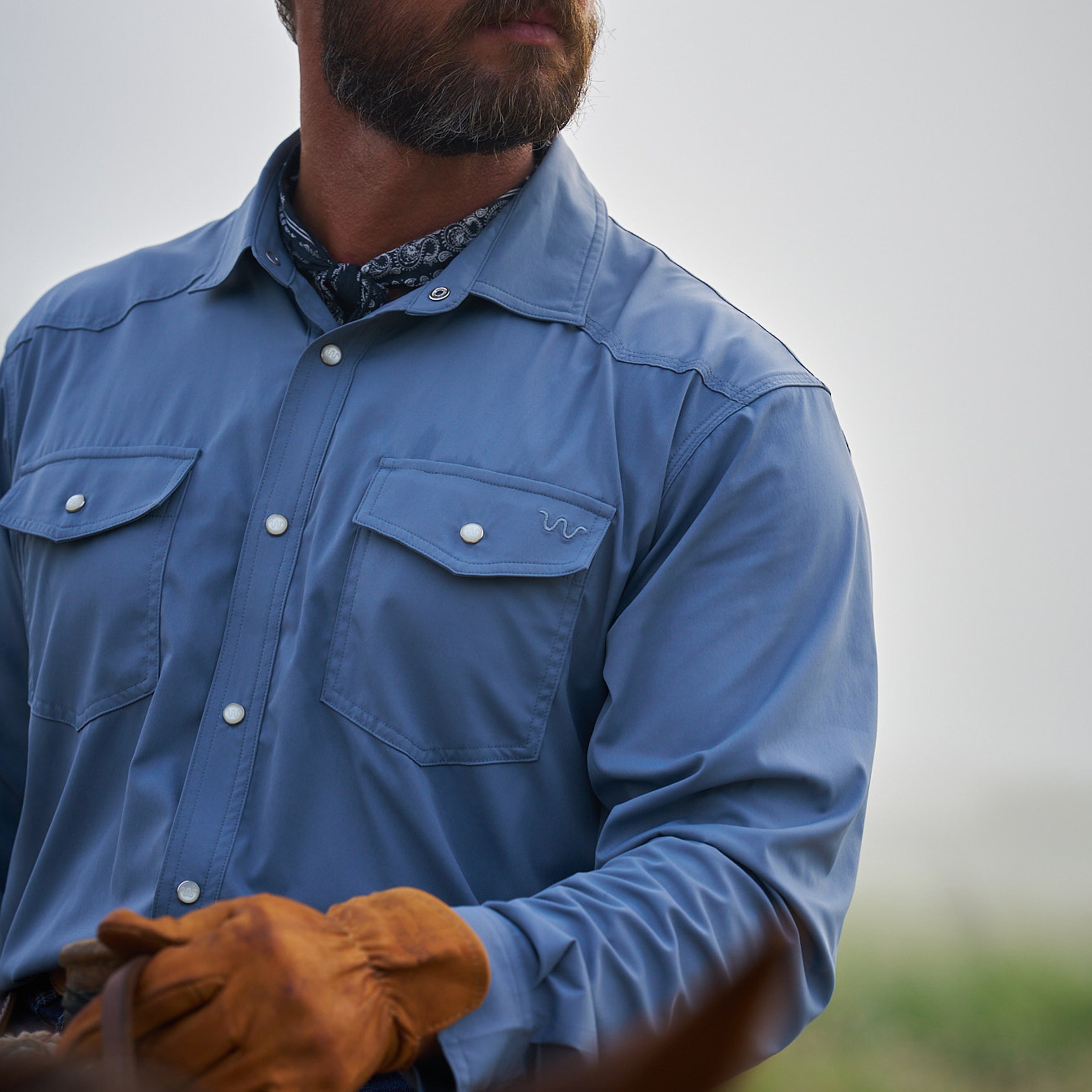 Men's Blue Norther® Kineño Western Shirt