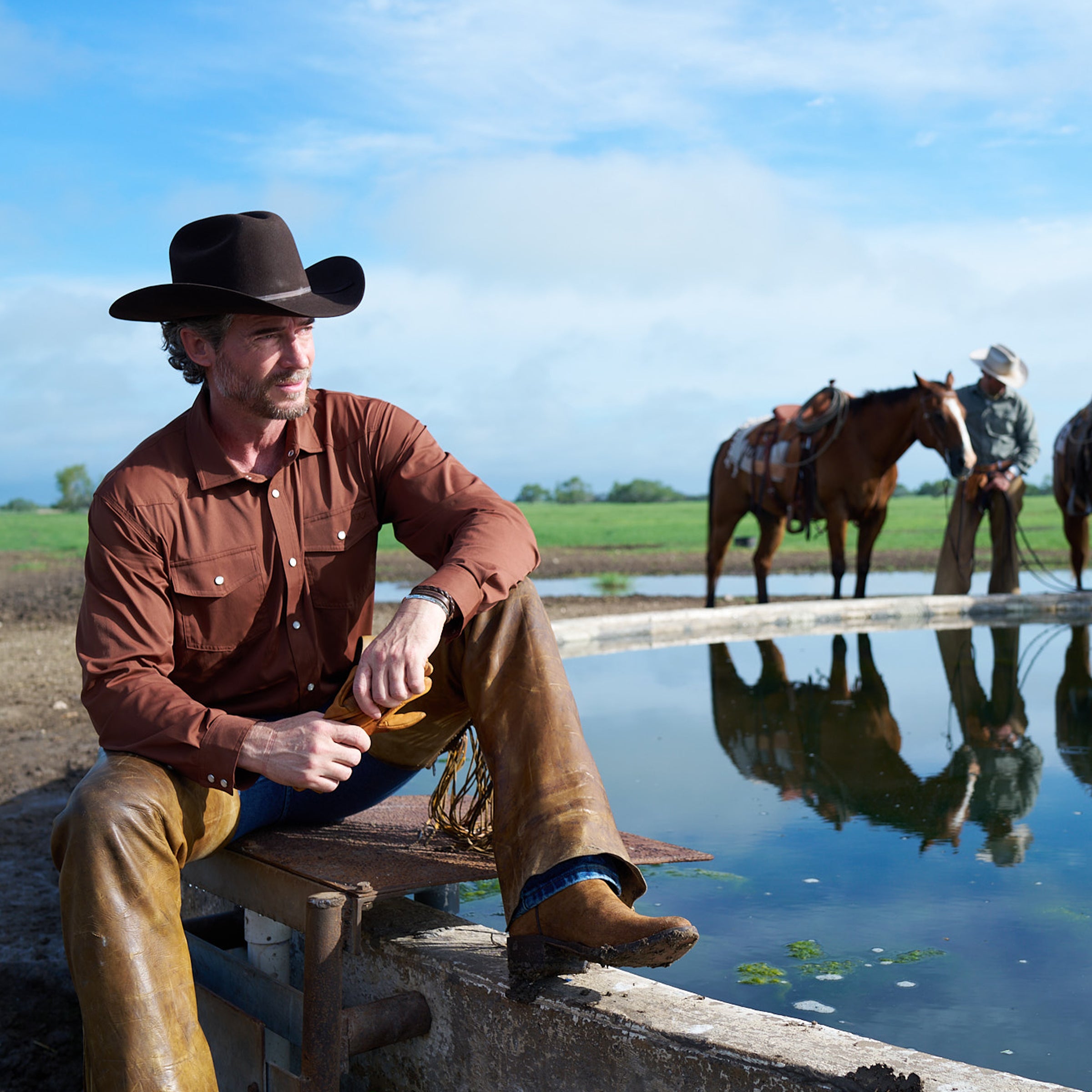Men's Blue Norther® Kineño Western Shirt