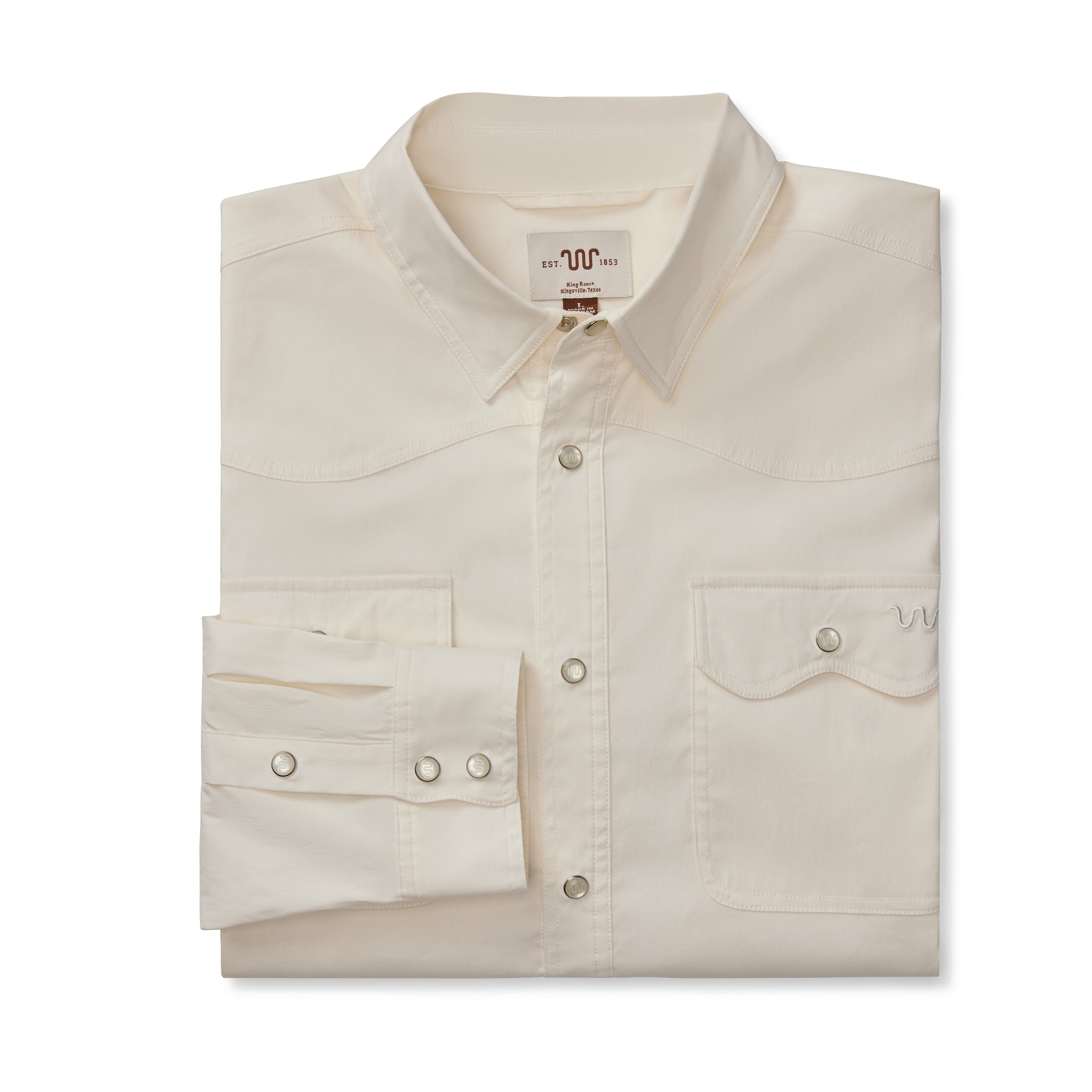 Men's Lucero Cotton Performance Shirt, Long Sleeve