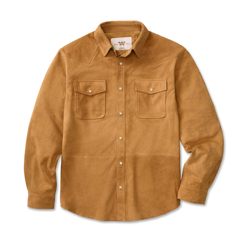 Men's Goat Suede Ranch Shirt | Men's Goat Suede Ranch Shirt