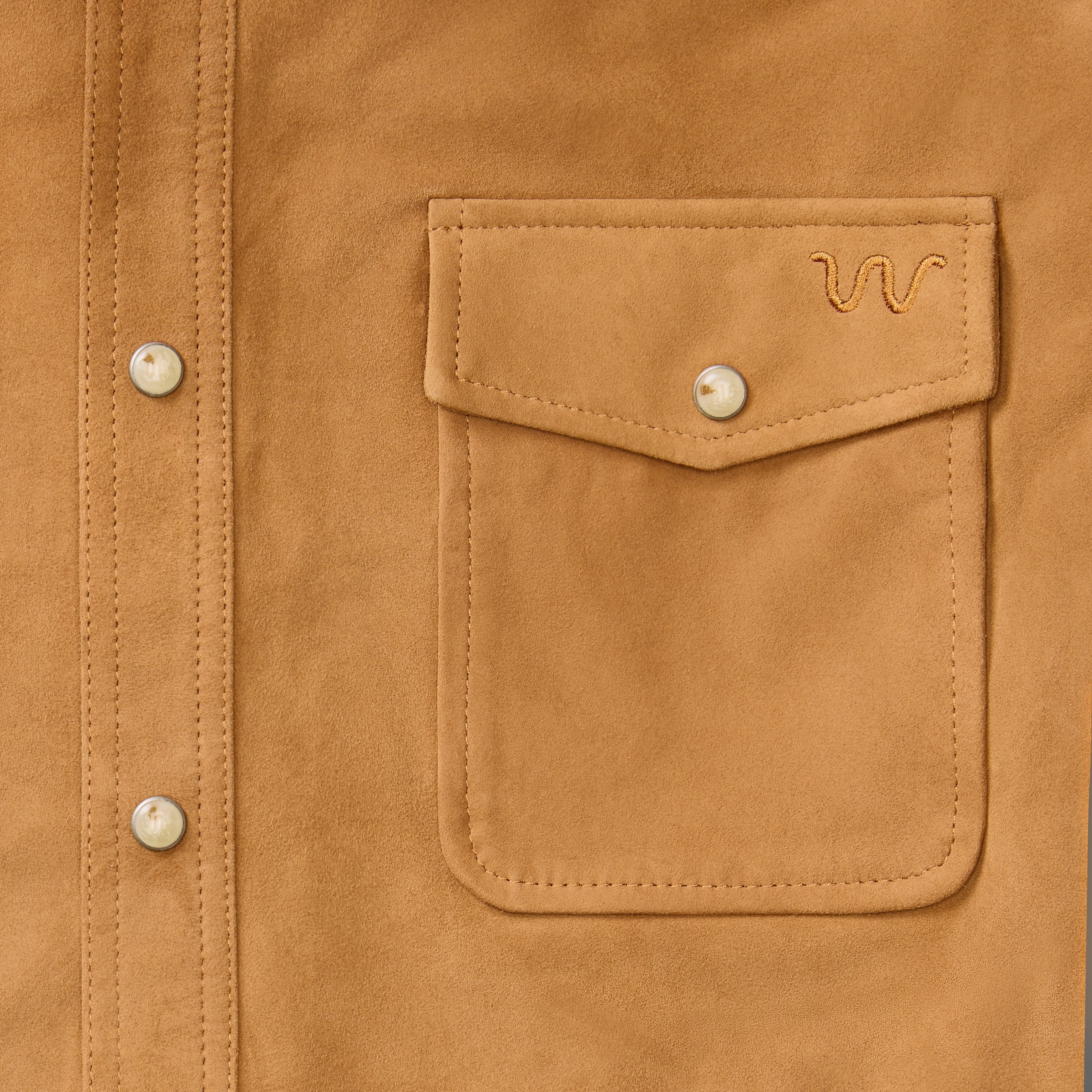 Men's Goat Suede Ranch Shirt