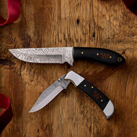 King Ranch Buffalo Horn 2-Piece Knife Gift Set