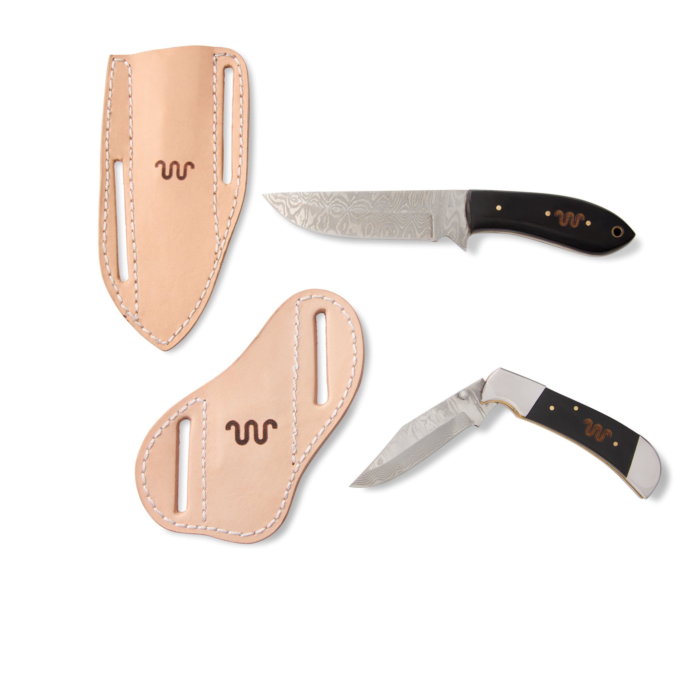 King Ranch Buffalo Horn 2-Piece Knife Gift Set