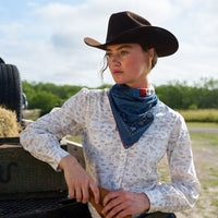 Women's Cowgirl Print Shirt