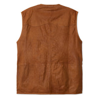 Men's Tumbled Lambskin Vest