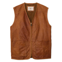 Men's Tumbled Lambskin Vest