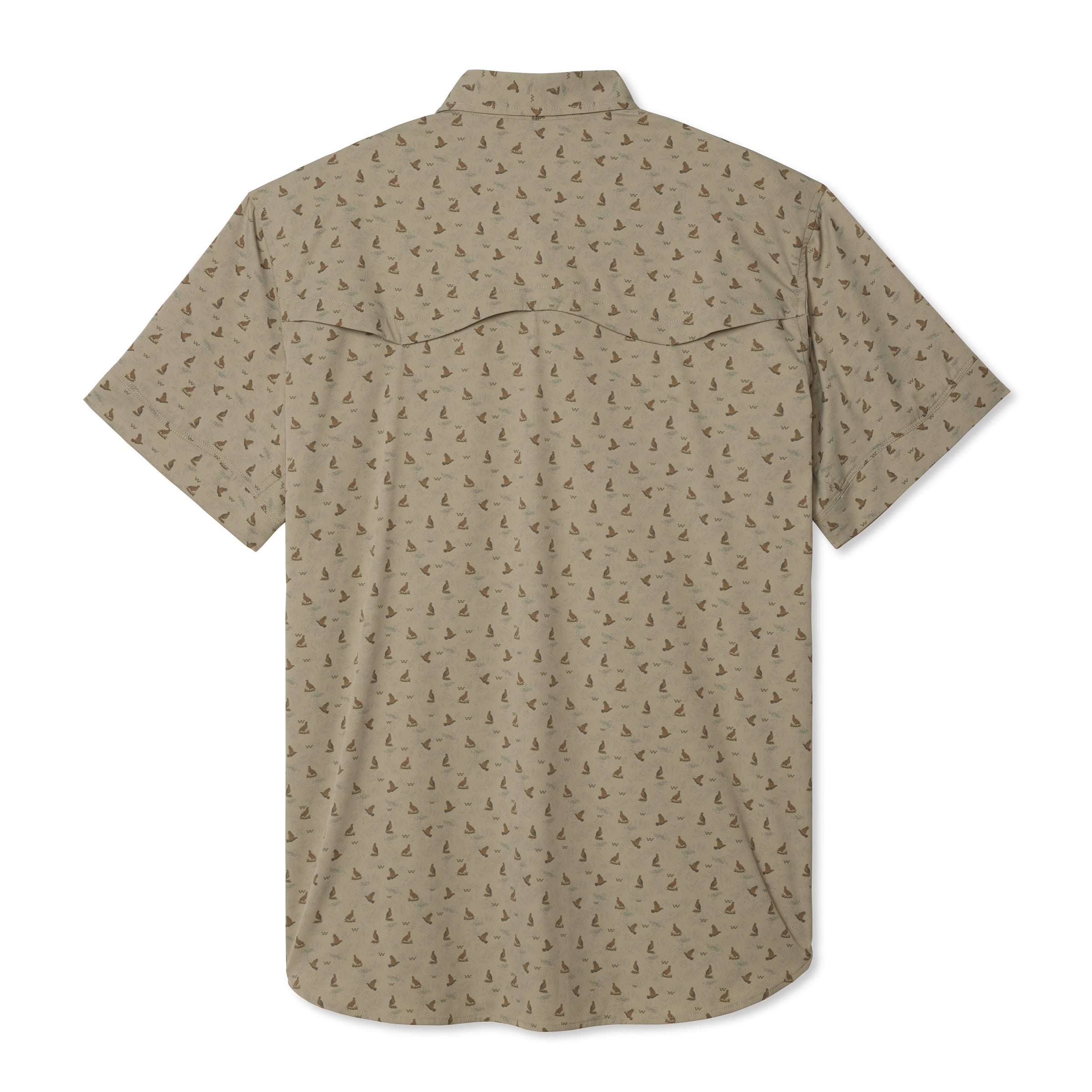 Men's Blue Norther® Short Sleeve Tech Shirt, Quail