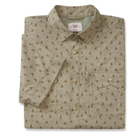Men's Blue Norther® Short Sleeve Tech Shirt, Quail