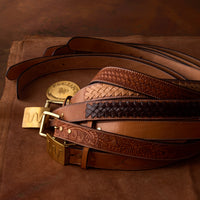 King Ranch Braided Belt, 1.5