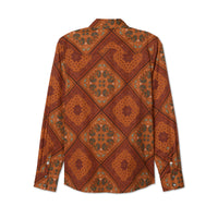 Women's Patchwork Print Shirt