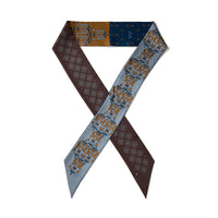 Foulard Silk Skinny Scarf