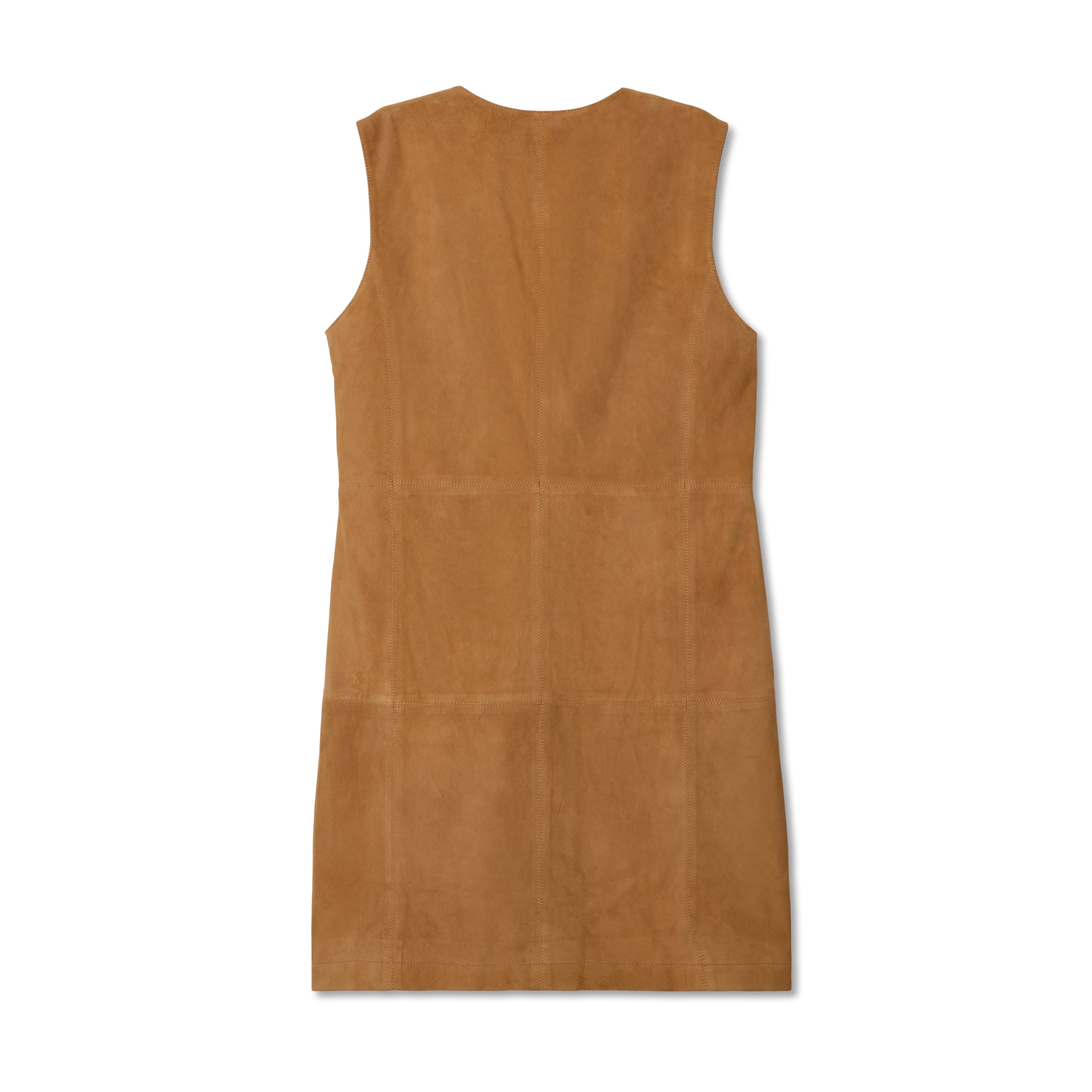 Women's Goat Suede Long Vest