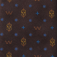 Silk Twill W Jacquard Tie