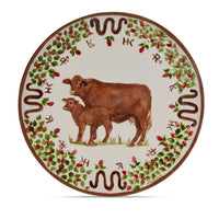Running W Cattle Plate
