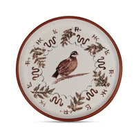 Running W Quail Plate