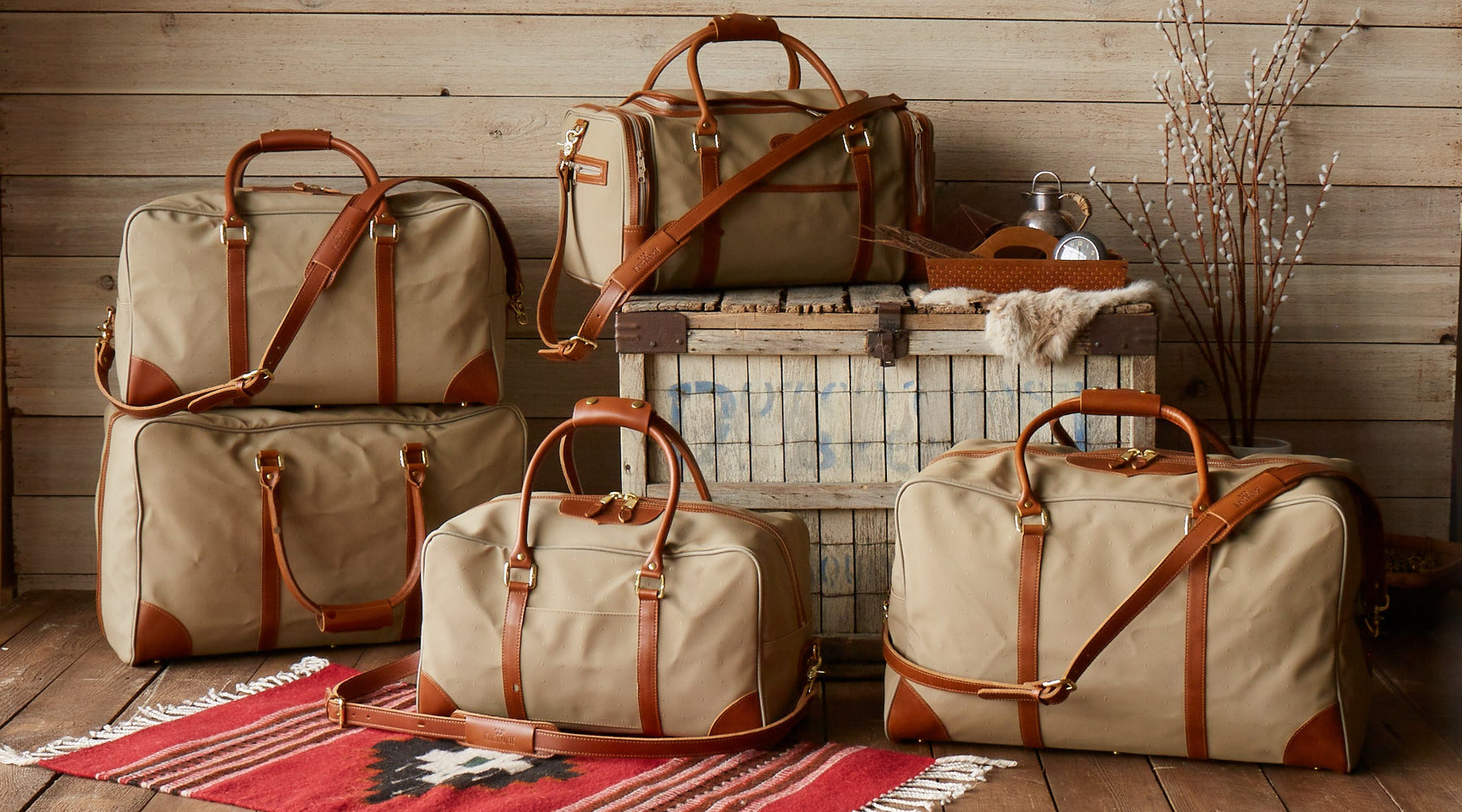 Canvas Armstrong Gym Bag - Shop Leather & Canvas Duffle Bags Here