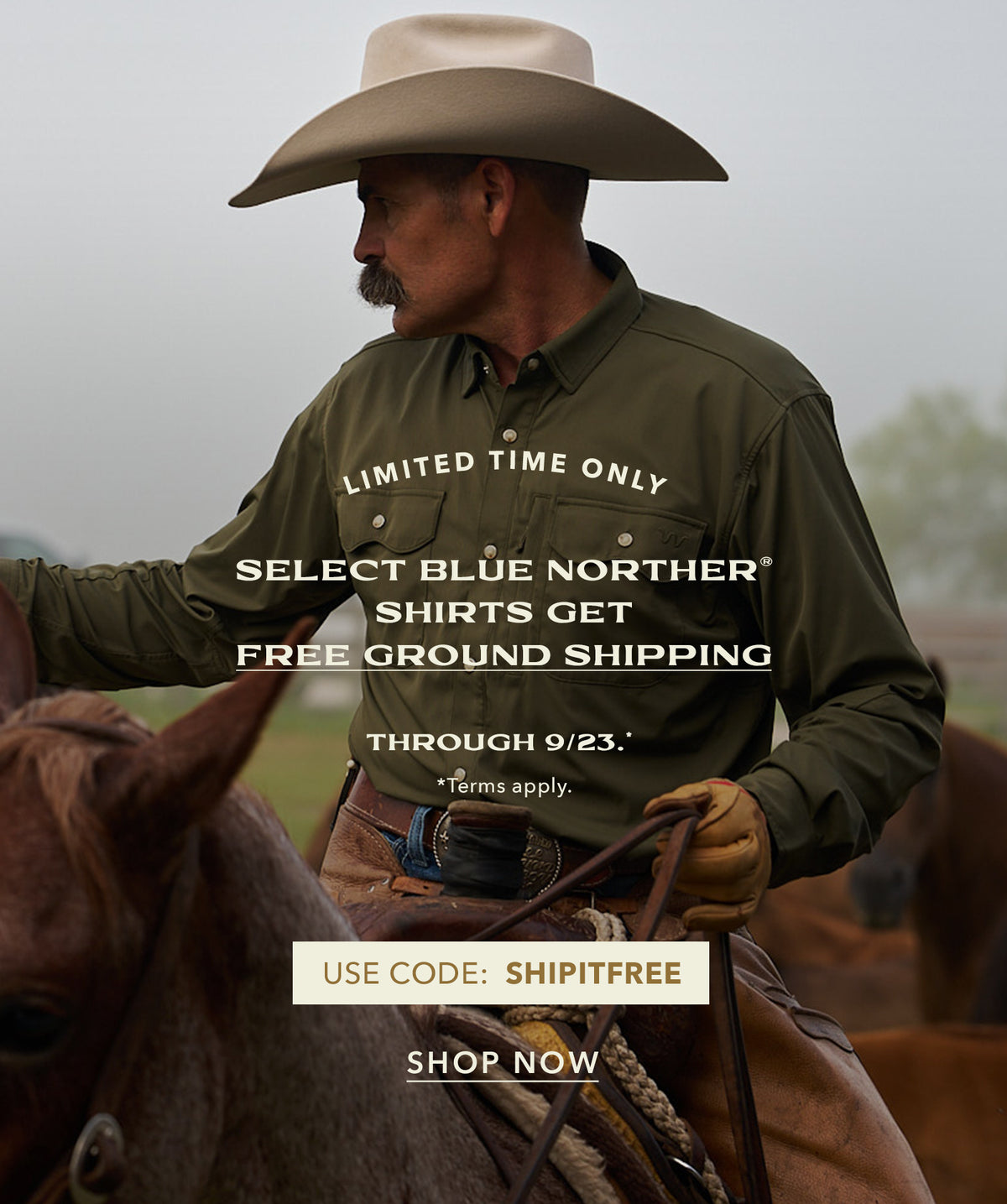 Blue Norther Ships Free Shop Now