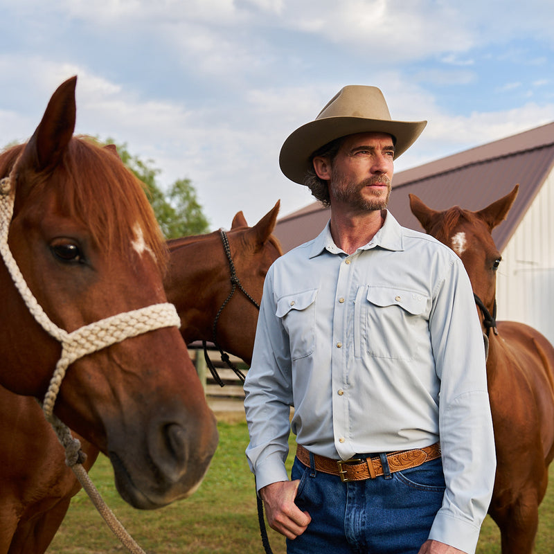 Men's Blue Norther™ Tech Shirt | lifestyle