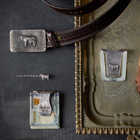 King Ranch X Clint Orms Bull Hat Pin