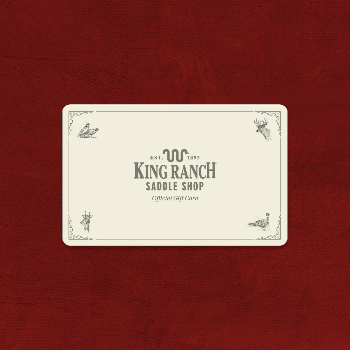 Photo of King Ranch Gift Card