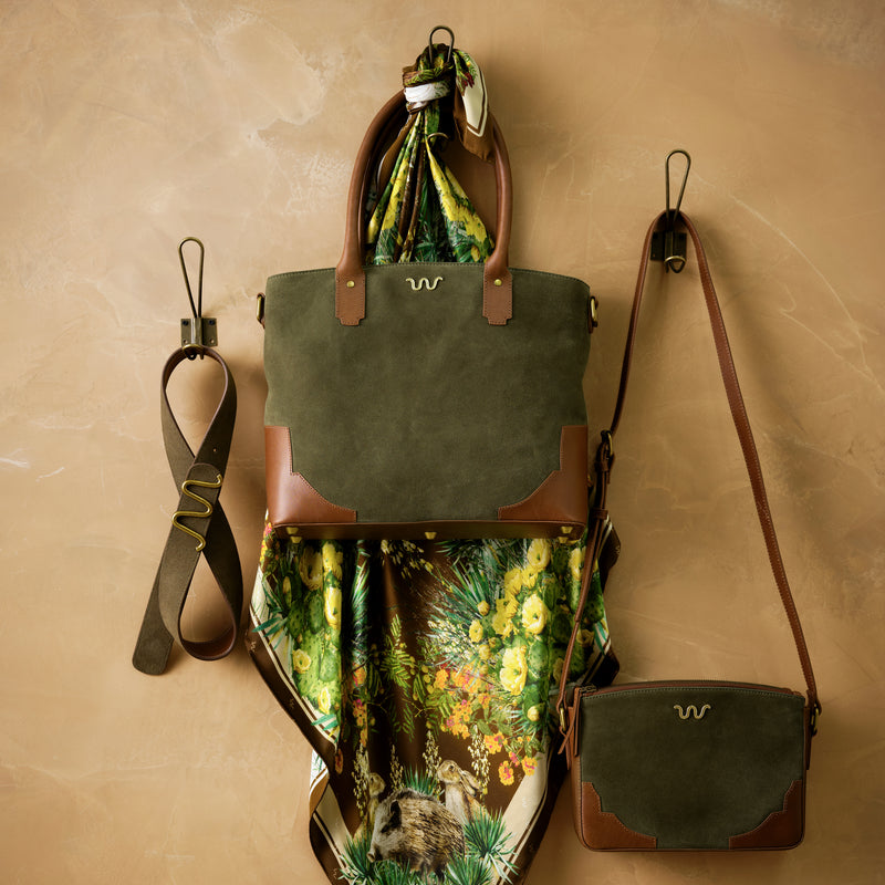 King Ranch Flora and Fauna Silk Scarf | lifestyle