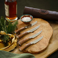 King Ranch Mesquite Steak Knife Set of 4
