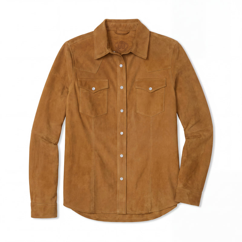 Women's Lightweight Suede Ranch Shirt | 