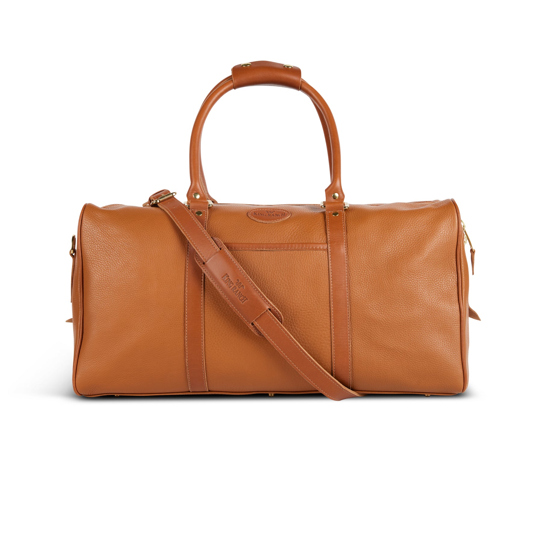 THE KING ロカパン Leather Compañero Duffle Bag, Rio - Handmade Leather Carry-On Bags