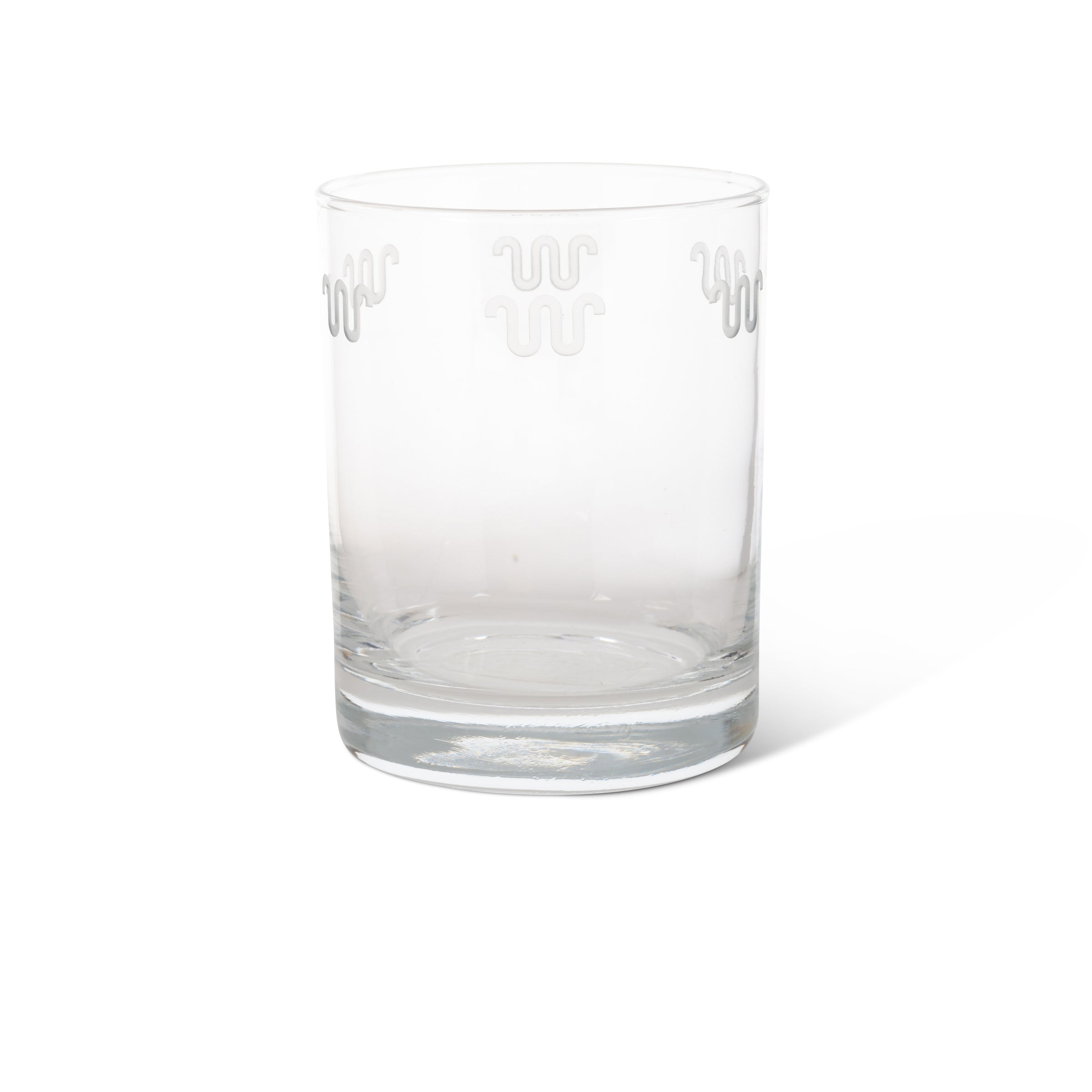 Mount Hood Oregon 2 Ounce Shot Glass - Square Base Retro Design Liquor Glass