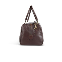 Leather Zipper Top Duffle Bag - Standard