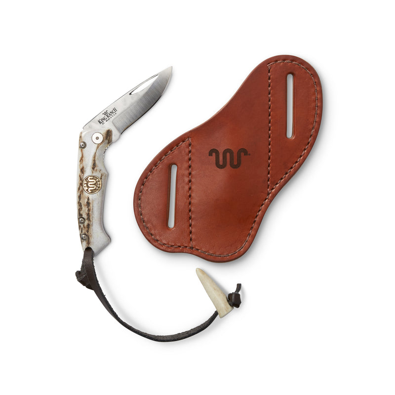 King Ranch Gentlemen's Folder Knife W/Sheath | Default Title
