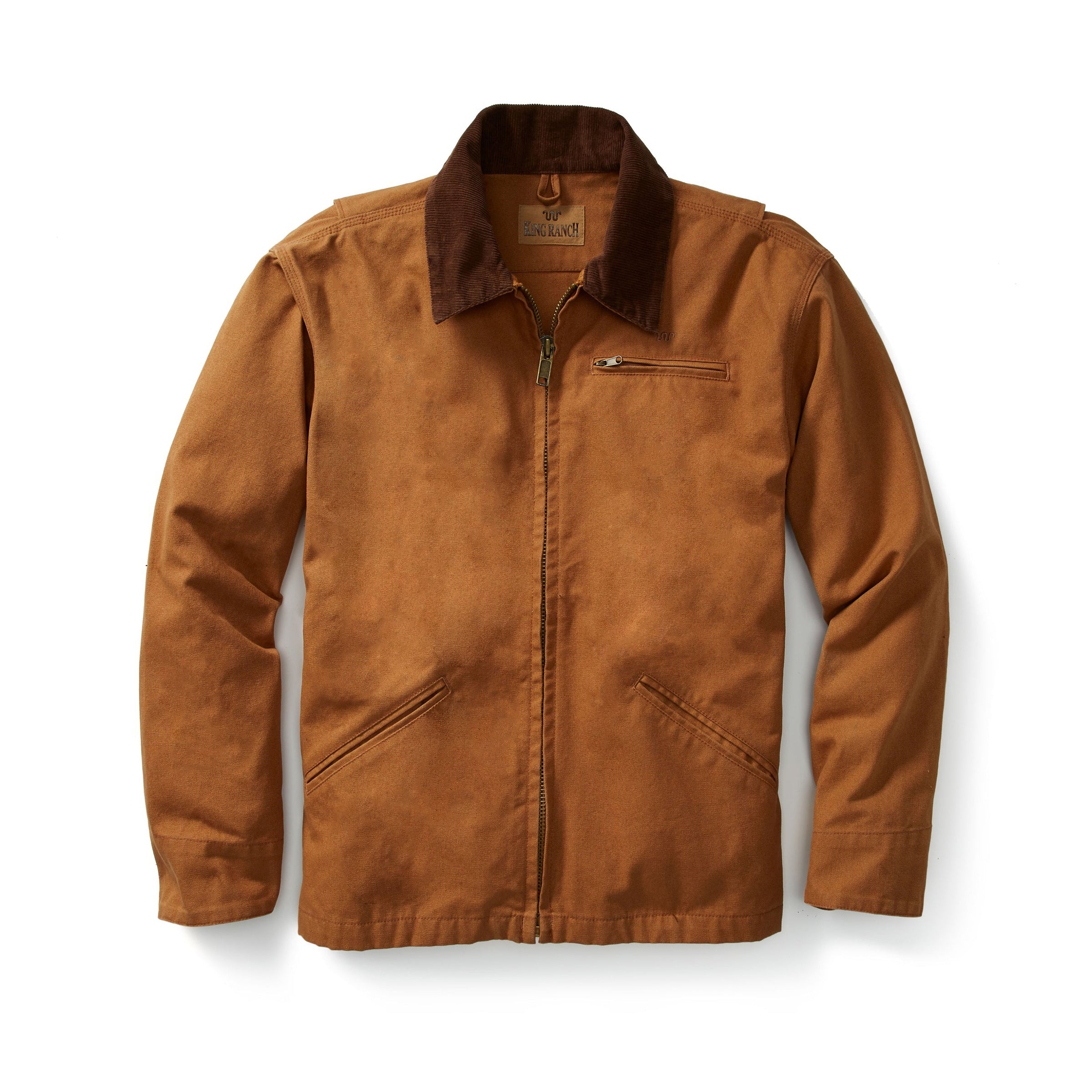 True Works Jacket Canvas Work Clothes Men's Brawny Canvas Function Work Shirt – Free