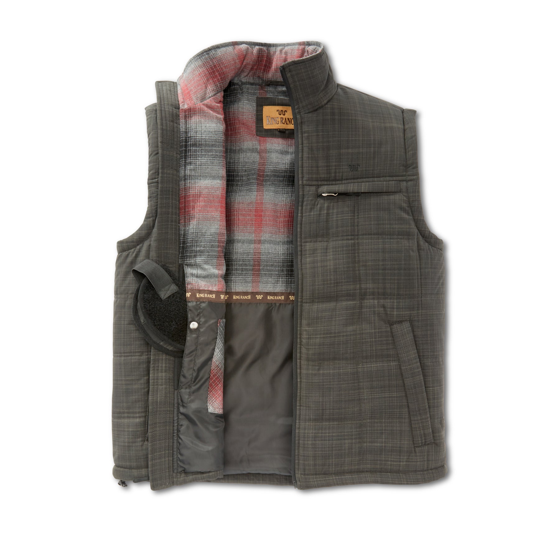 Men's Concealed Carry Textured Vest – King Ranch Saddle Shop