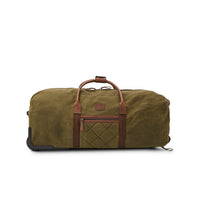 Waxed Canvas Rolling Duffle