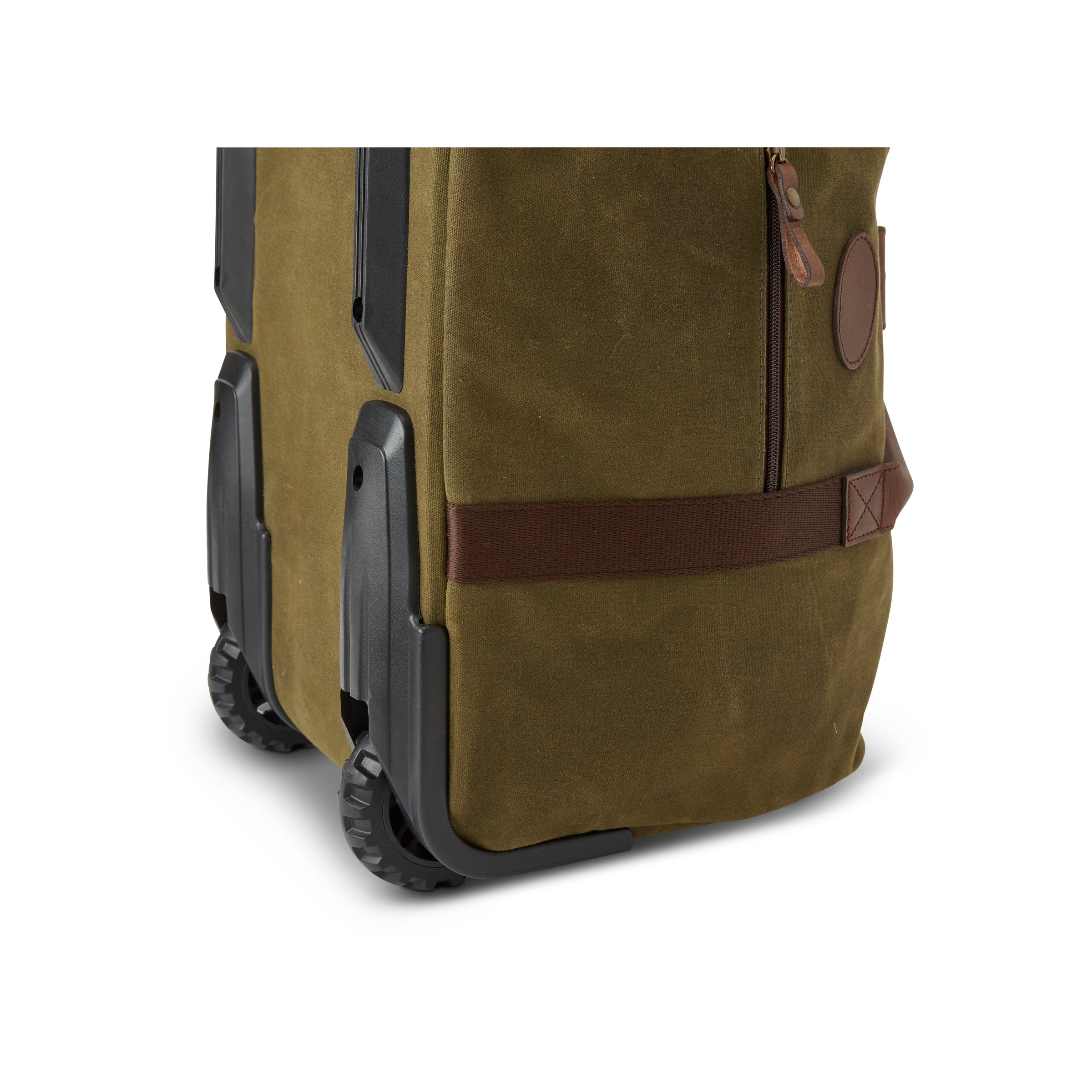 Waxed Canvas Rolling Duffle