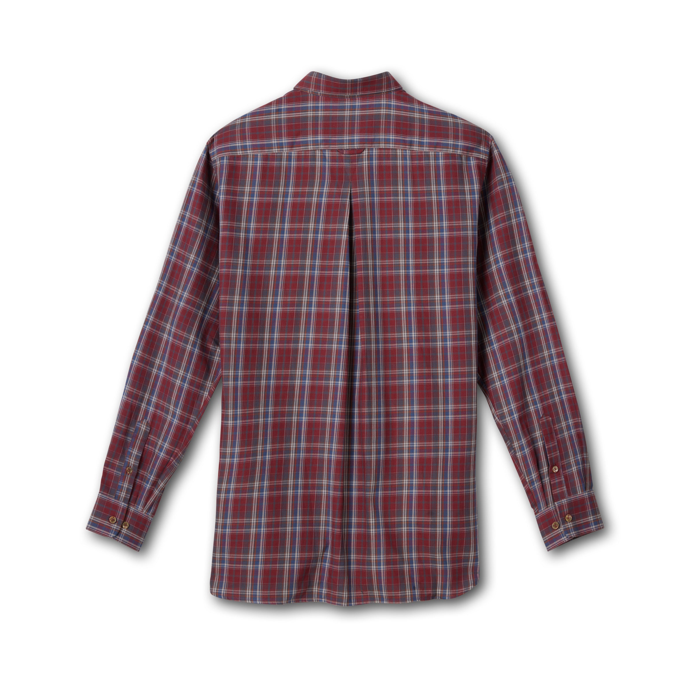 Men's Lightweight Plaid Oxford Shirt