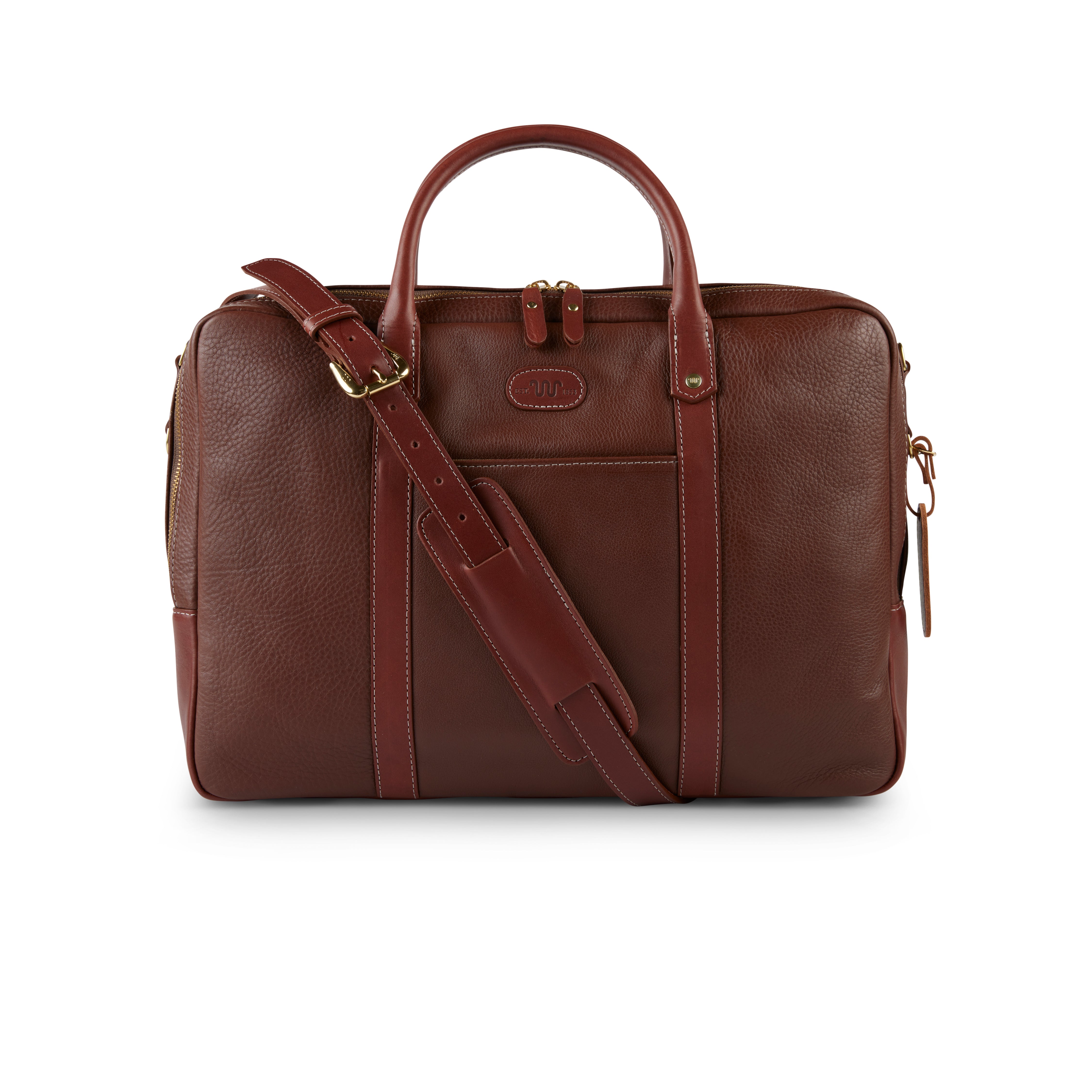 Kind Ranch Purse Justus Leather Briefcase - Handmade Leather Bags, Backpacks, & Luggage ...