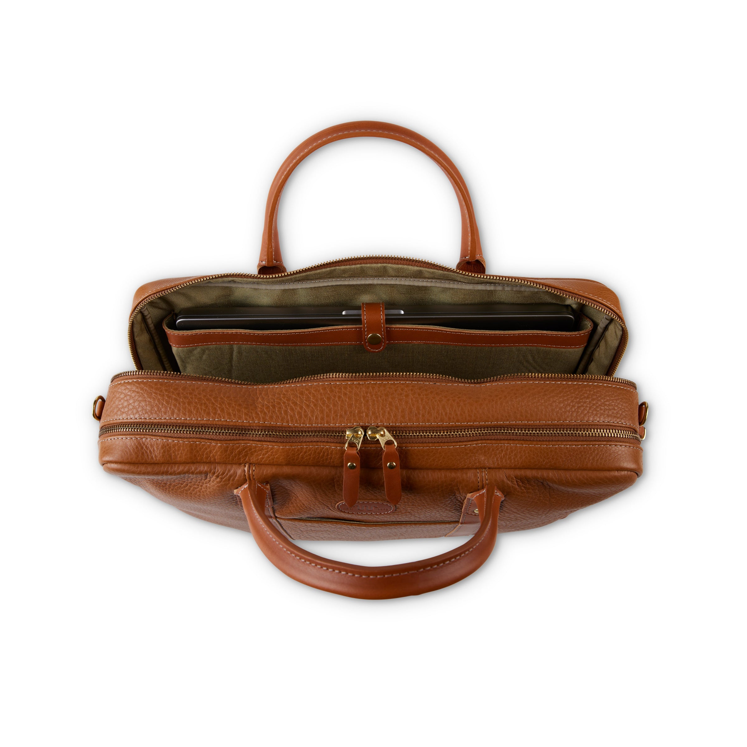 King ranch leather laptop bag Clearance