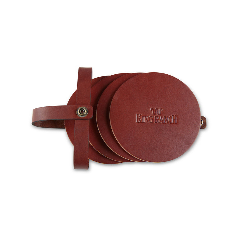 King Ranch Coaster Set | Brown