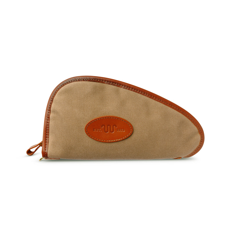King Ranch Waxed Canvas Pistol Case | TAN