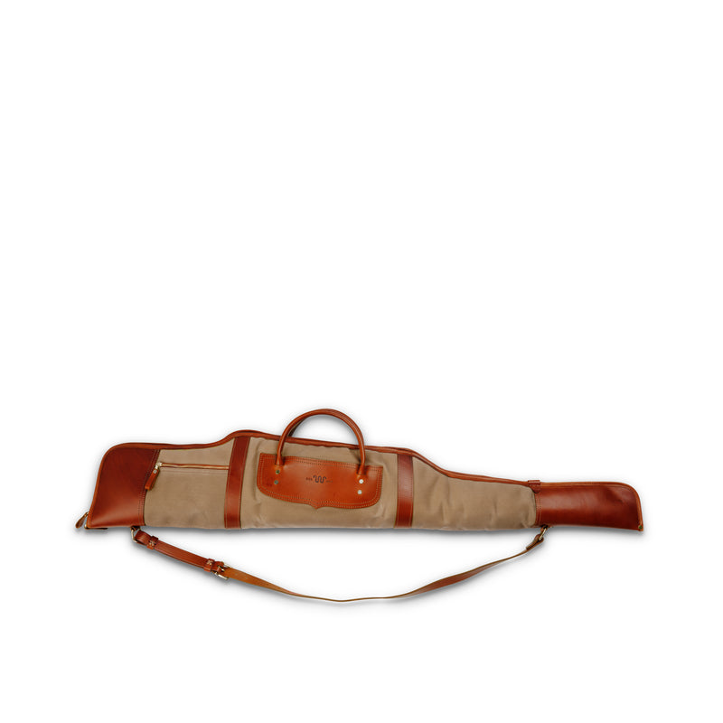 King Ranch Waxed Canvas Rifle Case | TAN
