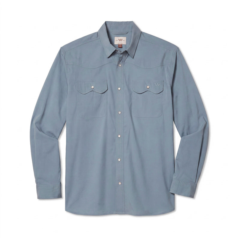 Men's Lucero Cotton Performance Shirt, Long Sleeve | 
