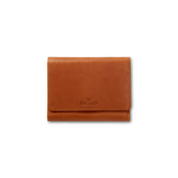 Ladies' Leather Tri-Fold Clutch Wallet