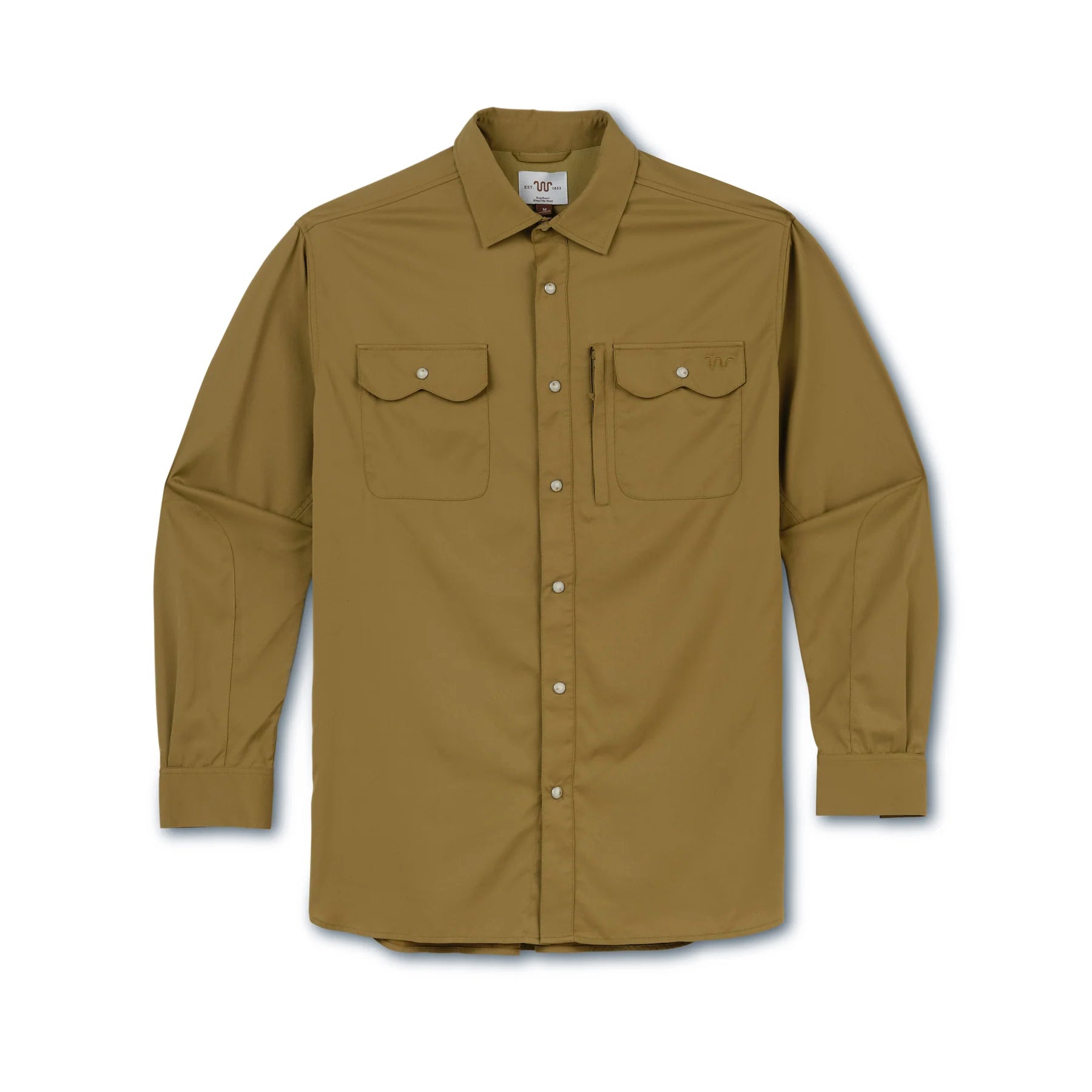 King Ranch Blue Color Men's Blue Norther™ Tech Shirt – King Ranch Saddle Shop